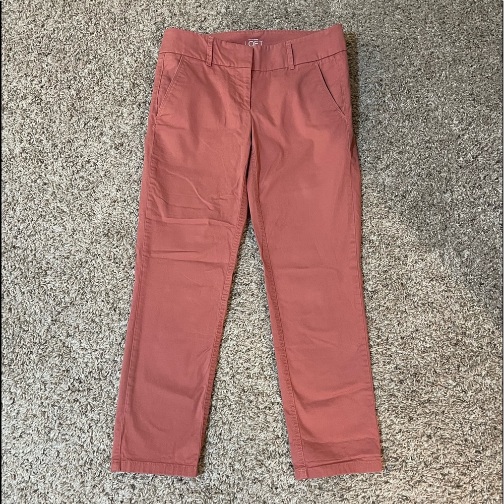 LOFT (Ann Taylor) Size 2 Women’s Skinny Chino Crop Pant! EUC